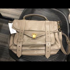 PS1 Medium Smoke Crossbody Leather Bag